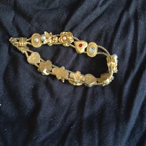 Bee and heart bracelet